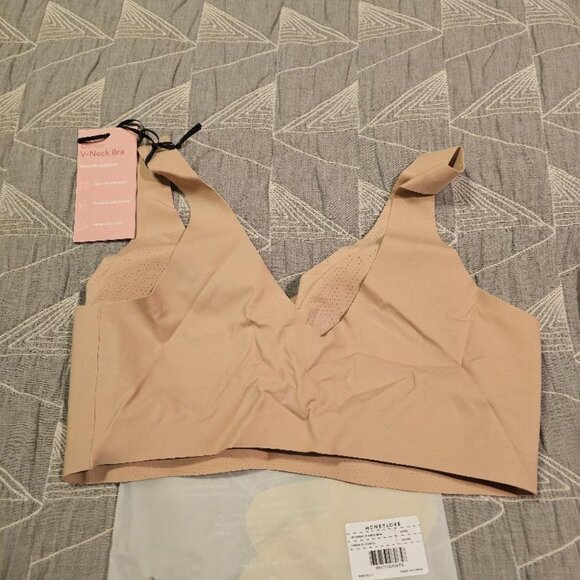 HONEYLOVE SoftForm Bra SAND LARGE - Picture 1 of 6